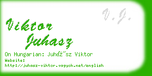 viktor juhasz business card